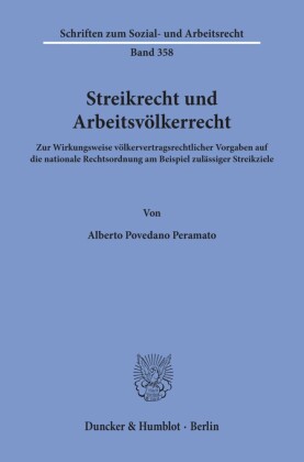 Streikrecht und Arbeitsvölkerrecht.