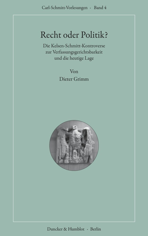 Recht oder Politik? main product photo