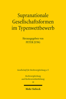 Supranationale Gesellschaftsformen im Typenwettbewerb