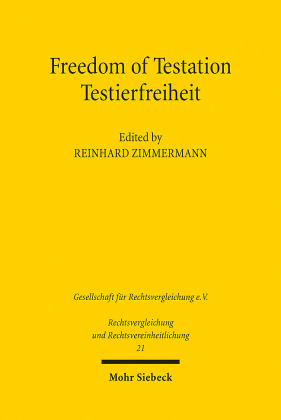 Freedom of Testation / Testierfreiheit