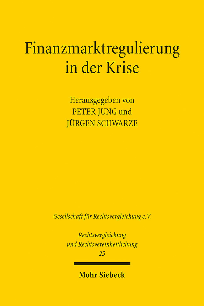 Finanzmarktregulierung in der Krise main product photo