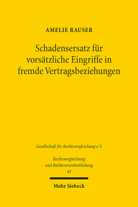 Schadensersatz für vorsätzliche Eingriffe in fremde Vertragsbeziehungen