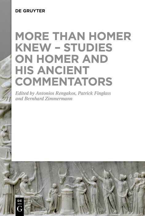 More than Homer Knew - Studies on Homer and His Ancient Commentators main product photo