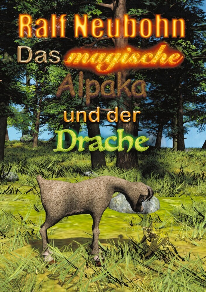 Das magische Alpaka und der Drache main product photo