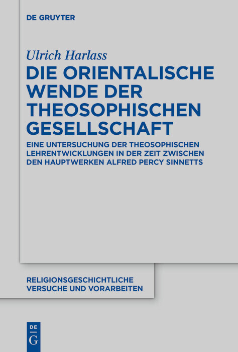 Die orientalische Wende der Theosophischen Gesellschaft main product photo