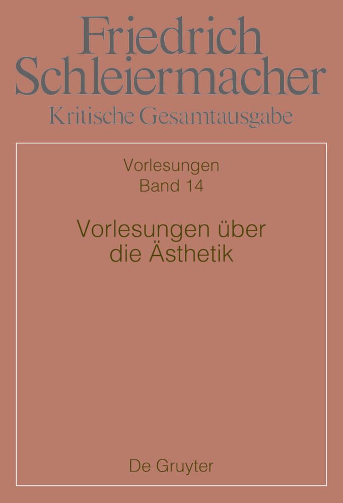 Vorlesungen über die Ästhetik main product photo