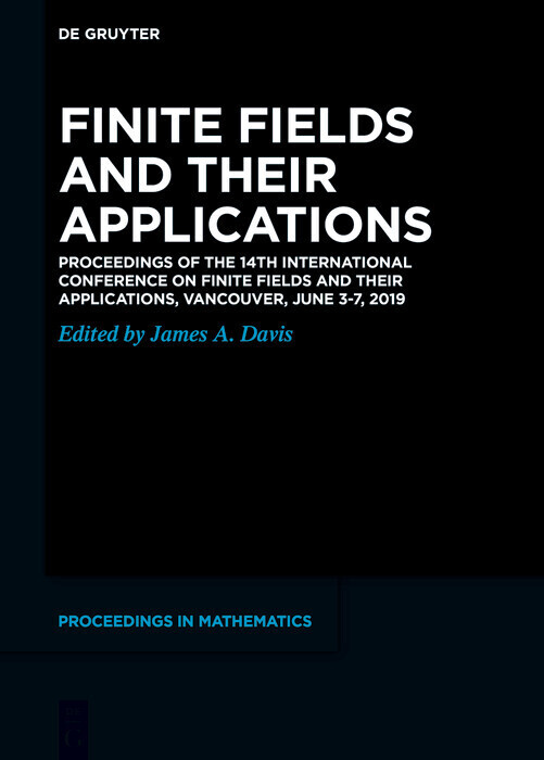 Finite Fields and their Applications main product photo