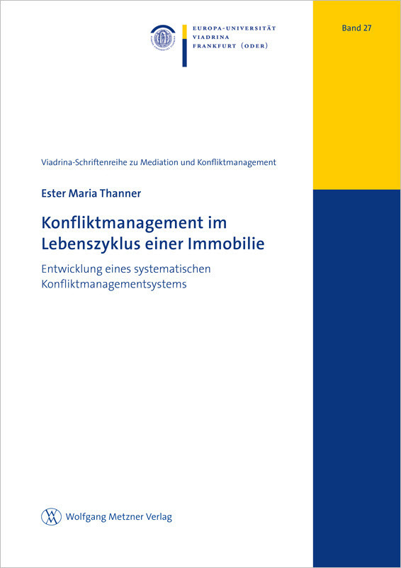 Konfliktmanagement im Lebenszyklus einer Immobilie main product photo