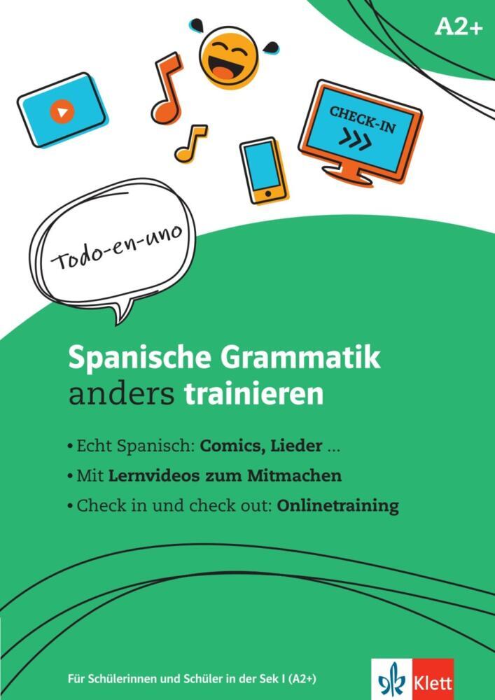 Spanische Grammatik anders trainieren main product photo