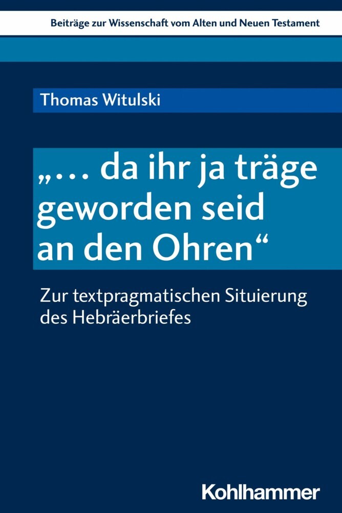 '... da ihr ja träge geworden seid an den Ohren' main product photo