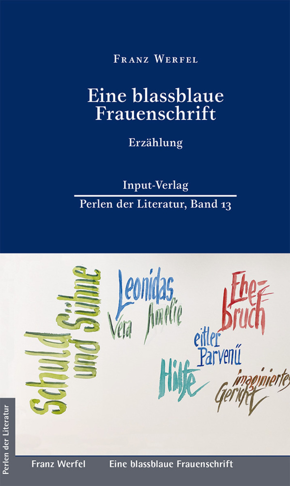 Eine blassblaue Frauenschrift main product photo