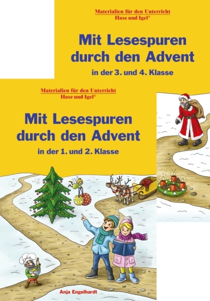 Kombipaket Mit Lesespuren durch den Advent main product photo