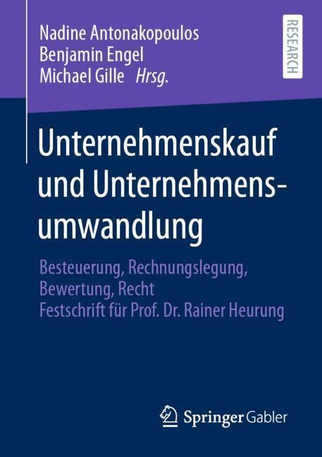 Unternehmenskauf und Unternehmensumwandlung main product photo