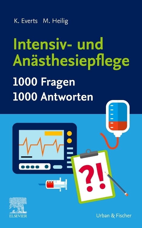 Intensiv- und Anästhesiepflege. 1000 Fragen, 1000 Antworten main product photo