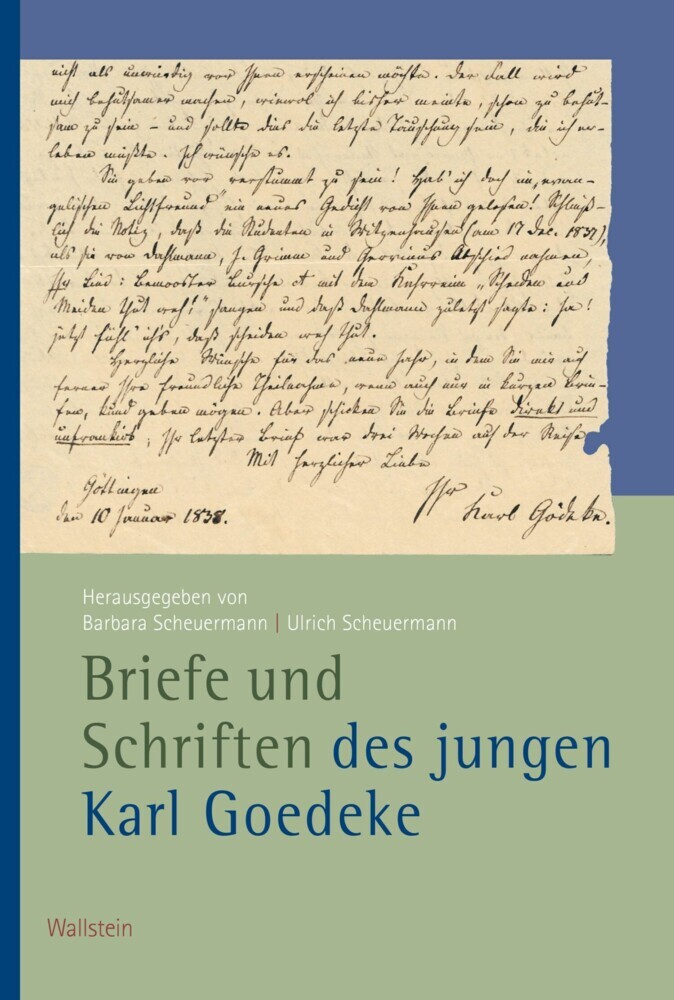 Briefe und Schriften des jungen Karl Goedeke main product photo