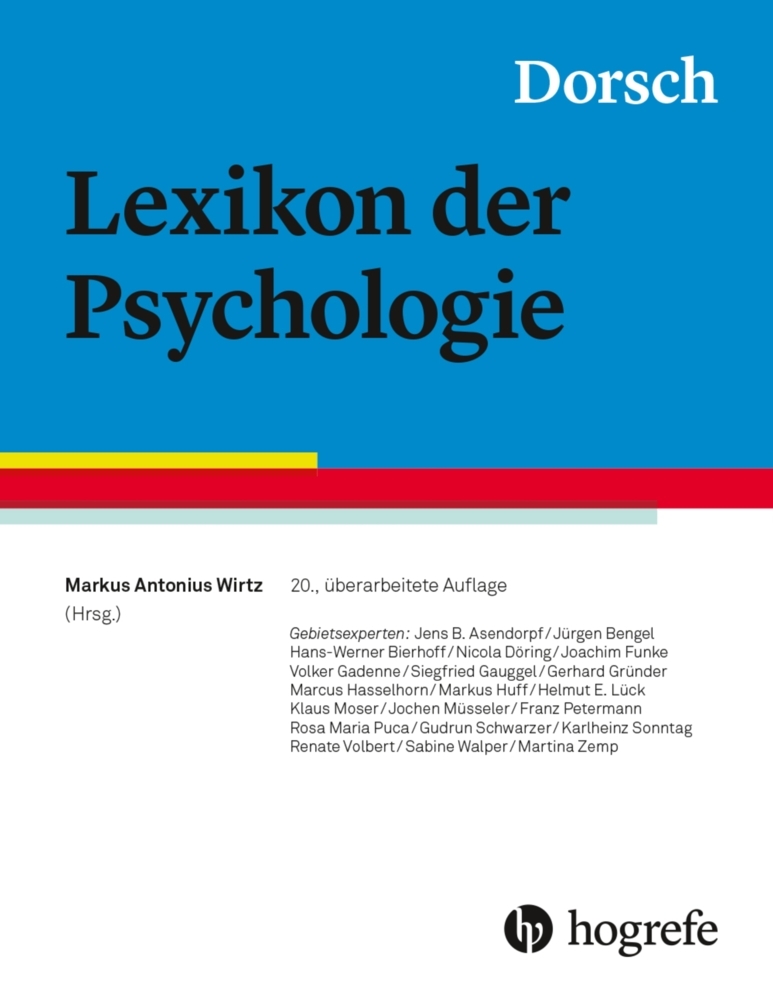 Dorsch - Lexikon der Psychologie main product photo