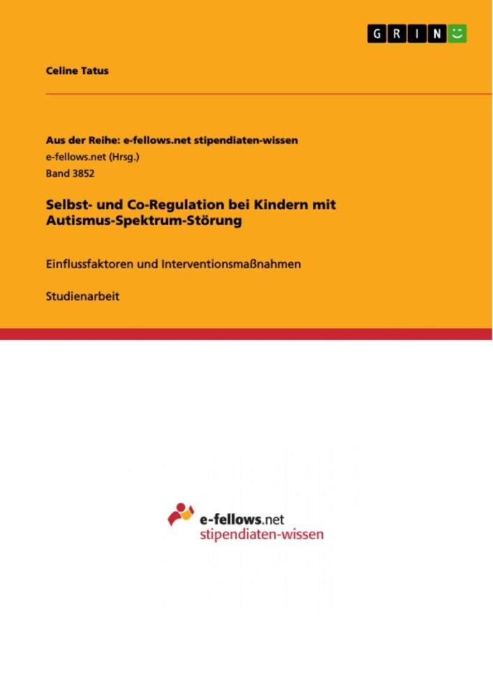 Selbst- und Co-Regulation bei Kindern mit Autismus-Spektrum-Störung main product photo