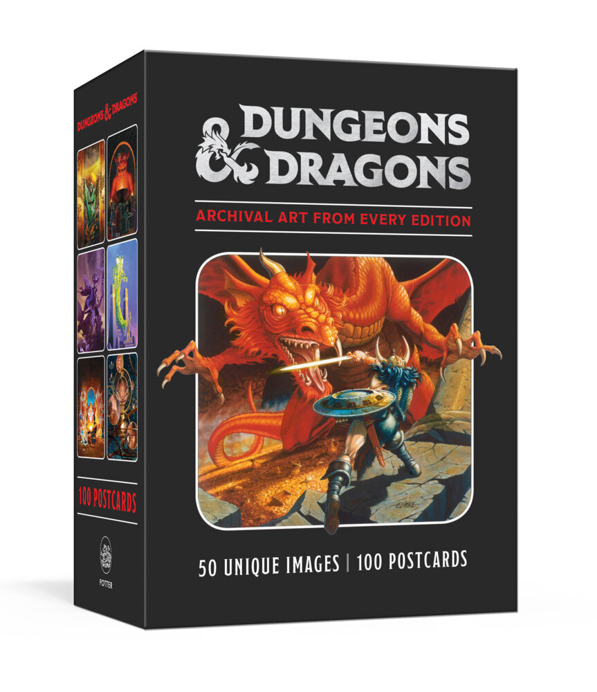 Dungeons & Dragons 100 Postcards: Archival Art from Every Edition main product photo
