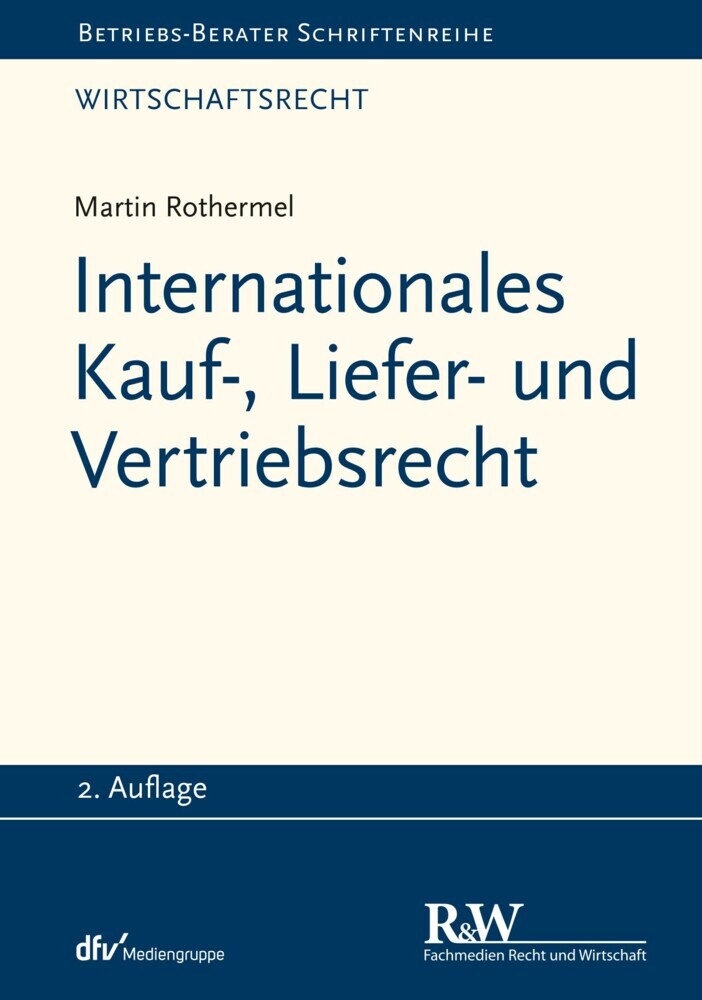 Internationales Kauf-, Liefer- und Vertriebsrecht main product photo