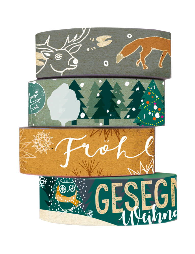 Washi Tapes Waldweihnacht main product photo