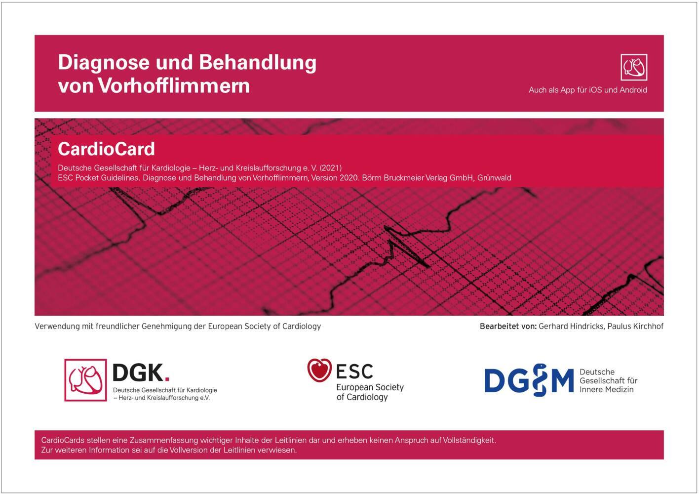 Diagnose und Behandlung von Vorhofflimmern main product photo