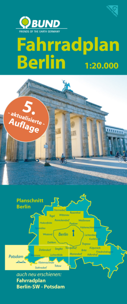 Fahrradplan Berlin main product photo