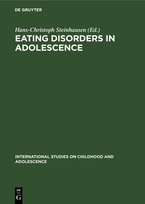 Eating Disorders in Adolescence main product photo