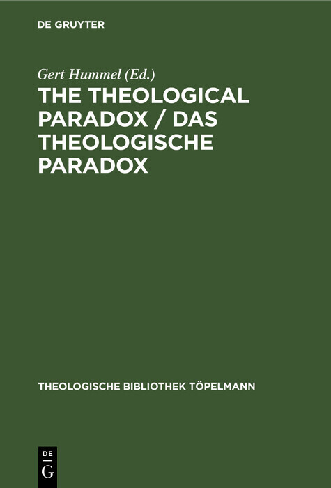 The Theological Paradox / Das theologische Paradox main product photo