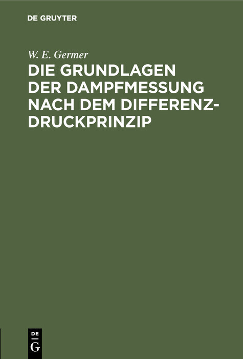 Die Grundlagen der Dampfmessung nach dem Differenzdruckprinzip main product photo