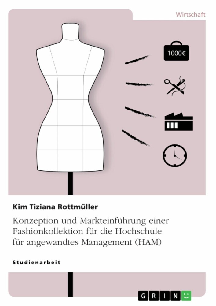 Konzeption und Markteinführung einer Fashionkollektion für die Hochschule für angewandtes Management (HAM) main product photo