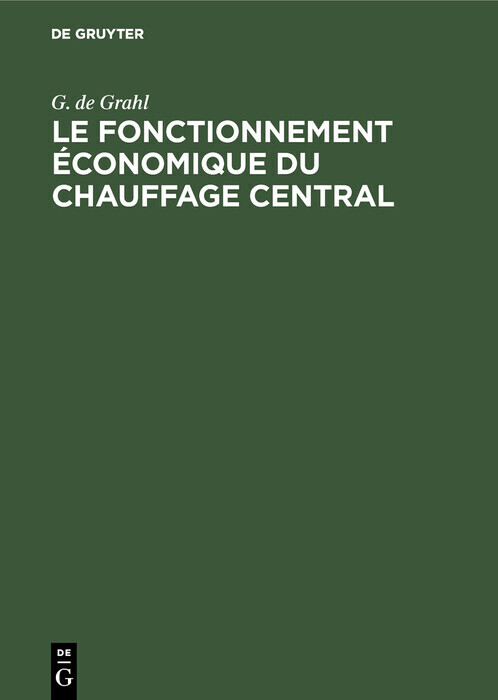 Le fonctionnement économique du chauffage central main product photo
