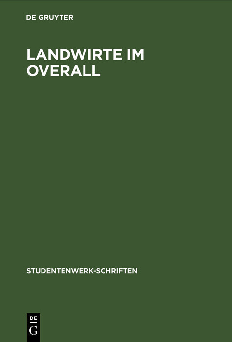 Landwirte im Overall main product photo