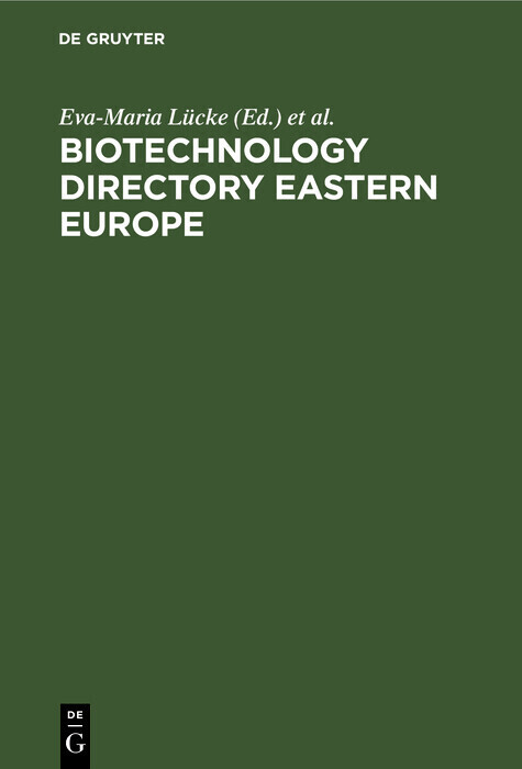 Biotechnology Directory Eastern Europe main product photo