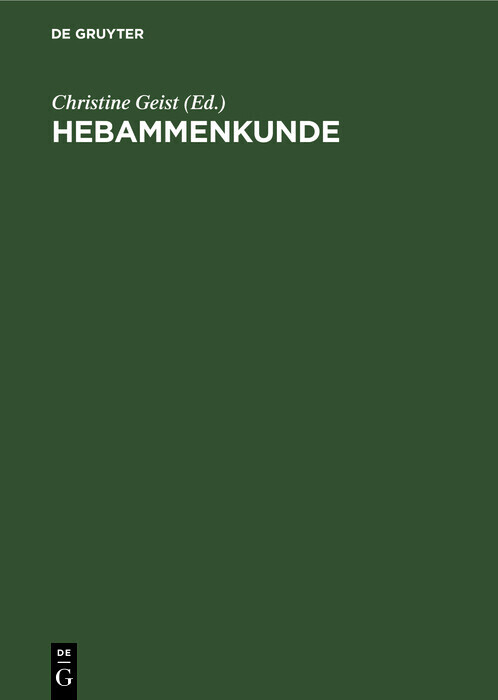 Hebammenkunde main product photo