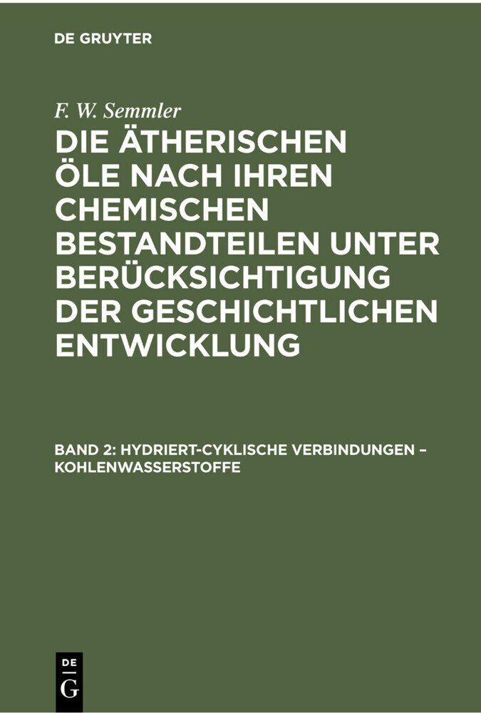 Hydriert-cyklische Verbindungen - Kohlenwasserstoffe main product photo