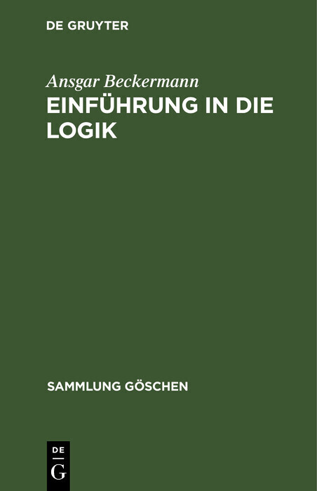 Einführung in die Logik main product photo
