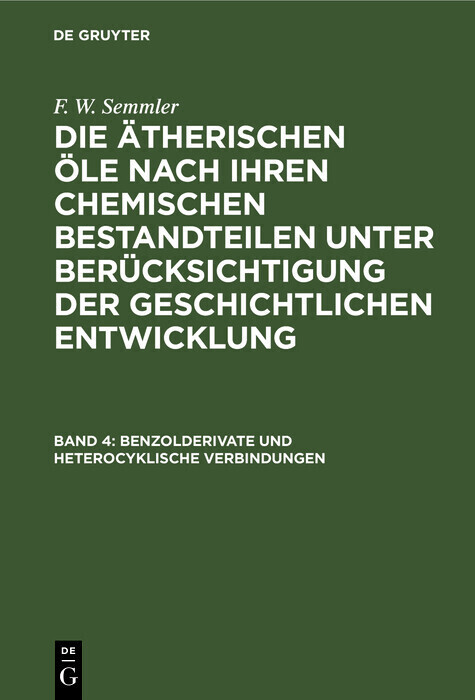 Benzolderivate und heterocyklische Verbindungen main product photo