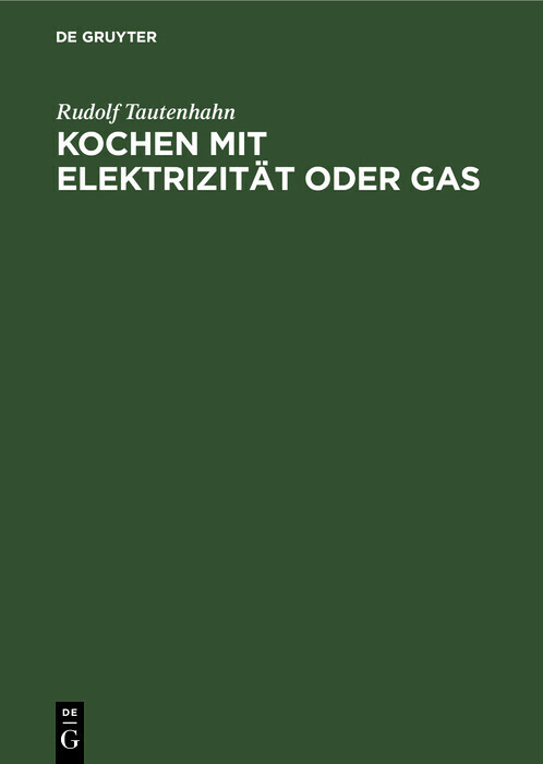 Kochen mit Elektrizität oder Gas main product photo