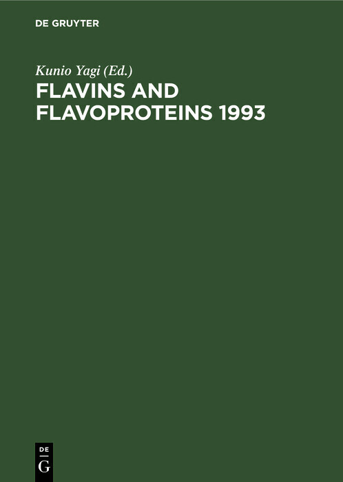 Flavins and Flavoproteins 1993 main product photo