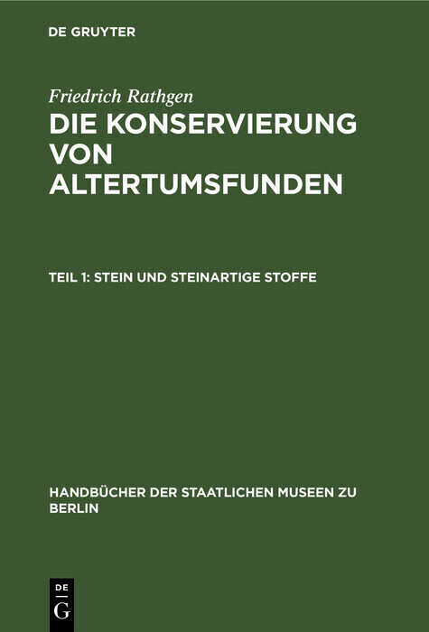 Stein und Steinartige Stoffe main product photo
