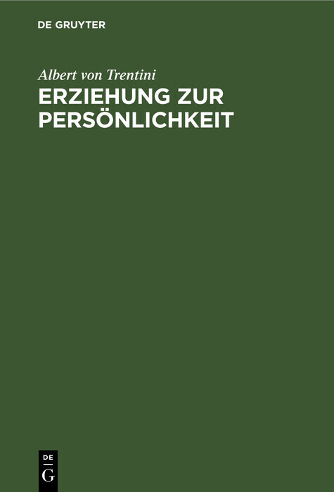 Erziehung zur Persönlichkeit main product photo