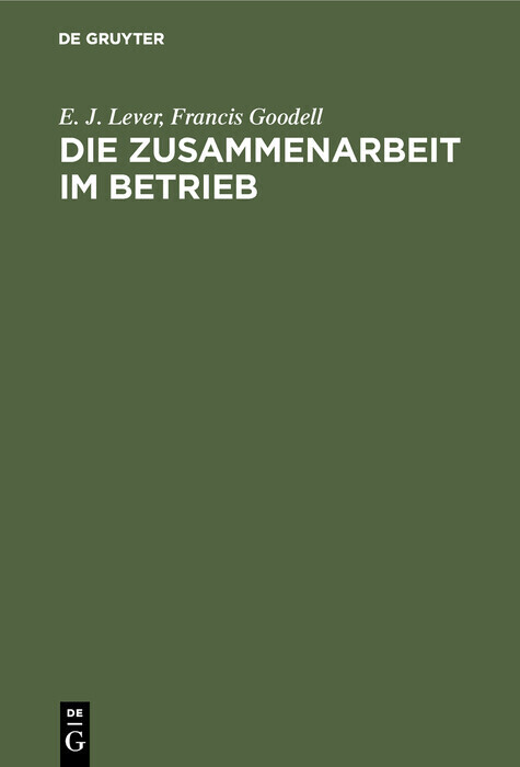 Die Zusammenarbeit im Betrieb main product photo