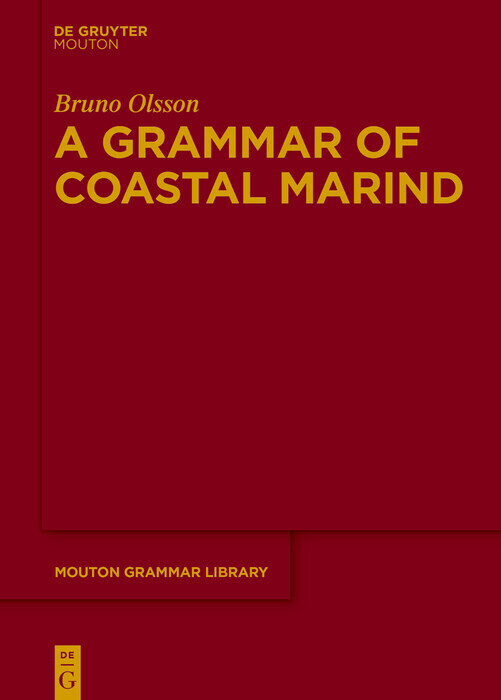 A Grammar of Coastal Marind main product photo