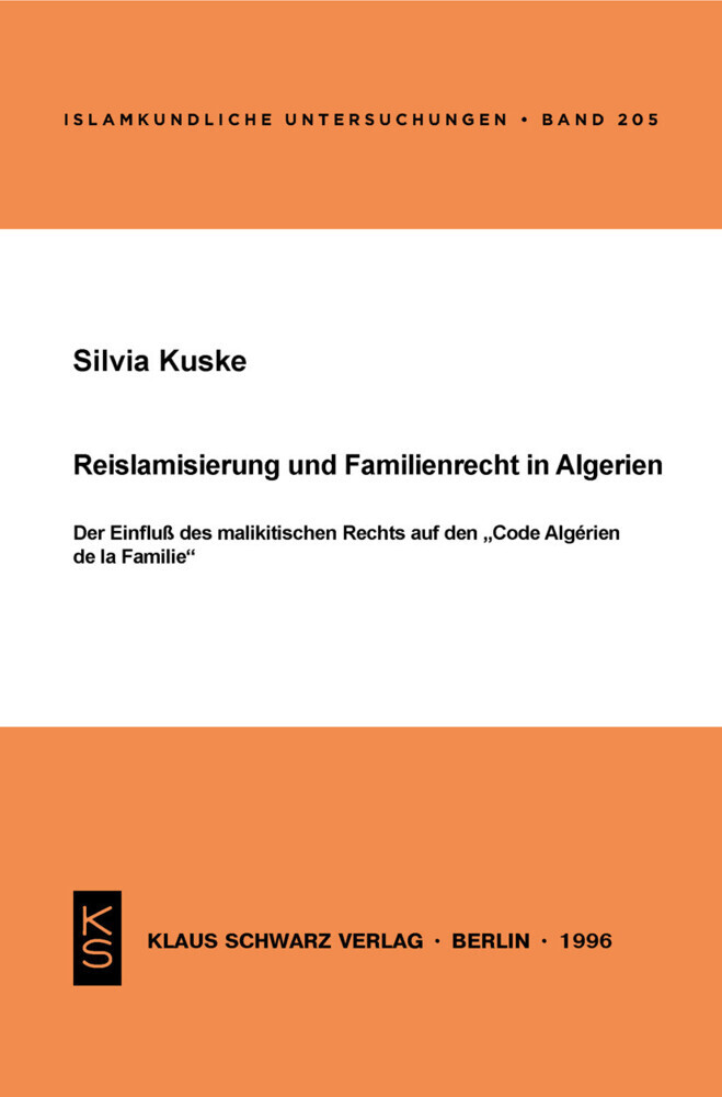 Reislamisierung und Familienrecht in Algerien main product photo