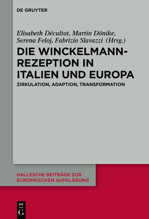 Die Winckelmann-Rezeption in Italien und Europa main product photo