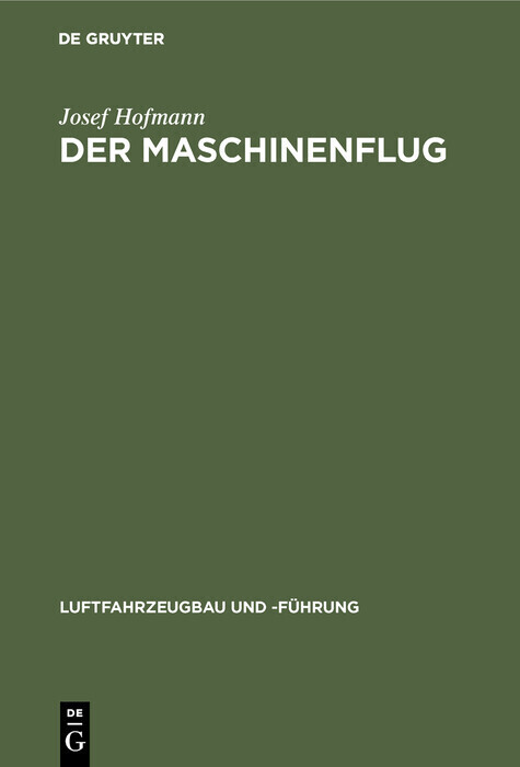Der Maschinenflug main product photo