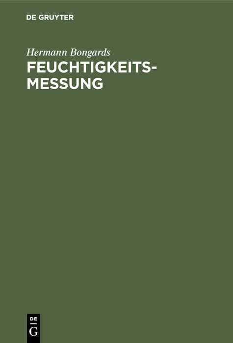 Feuchtigkeitsmessung main product photo