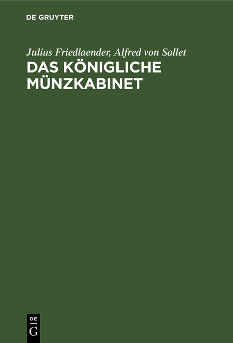 Das Königliche Münzkabinet main product photo