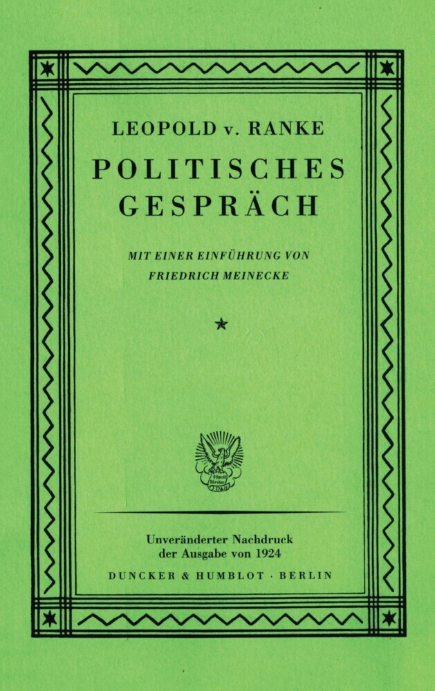 Politisches Gespräch. main product photo