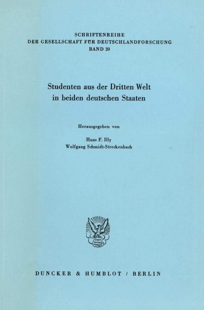 Studenten aus der Dritten Welt in beiden deutschen Staaten. main product photo